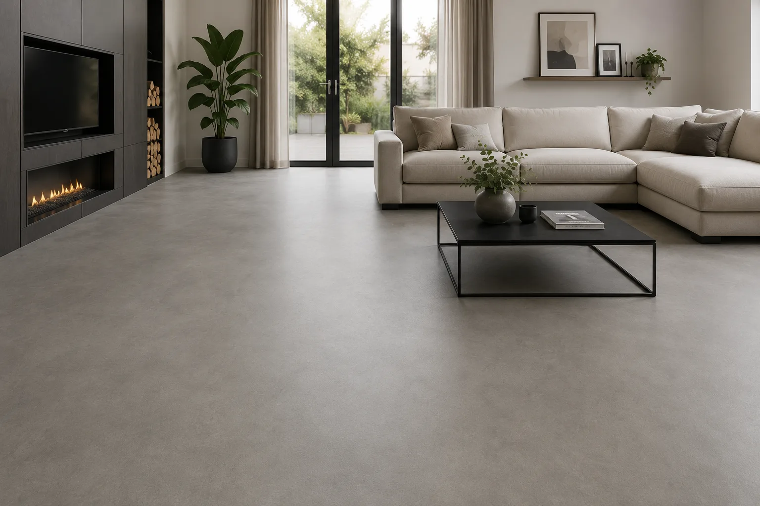 PVC betonlook – modern en stoer